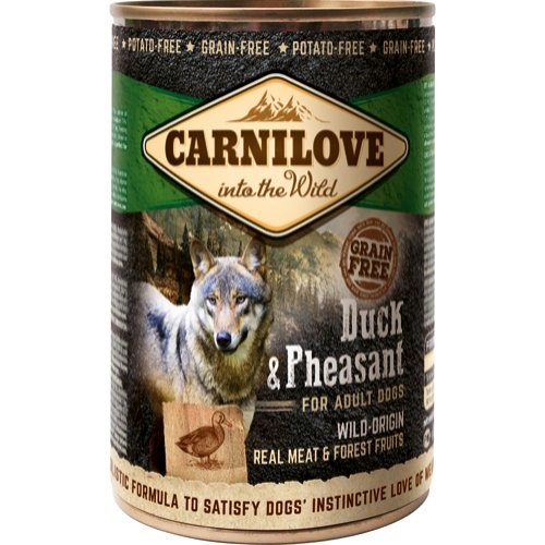 CARNILOVE CANNED DUCK/PHEASANT 400 G