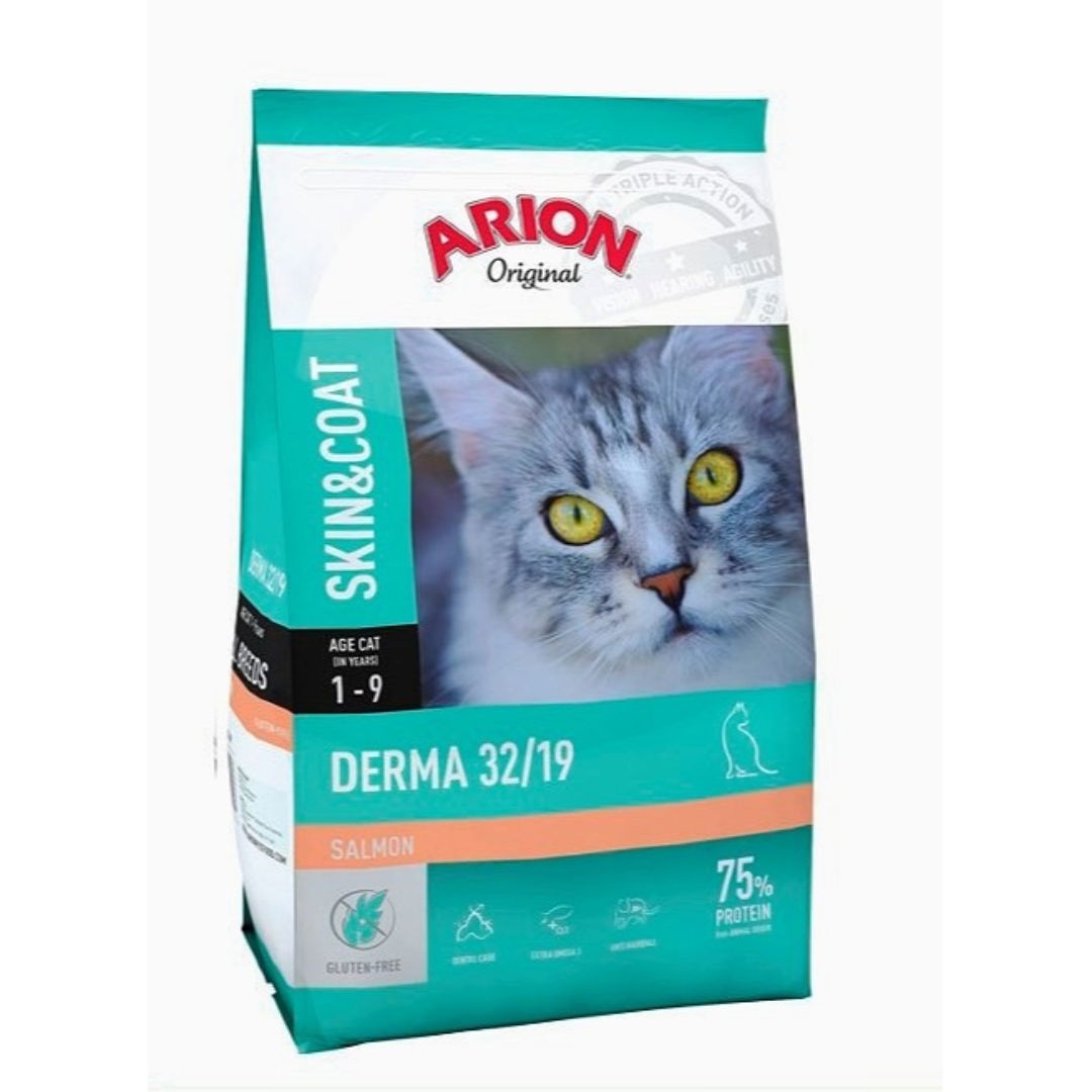 ARION ORIGINAL CAT DERMA 7.5 KG