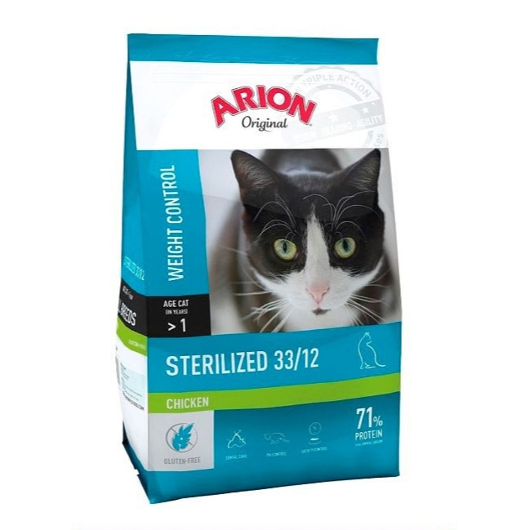 ARION ORIGINAL CAT STERILIZED CHI.2 KG