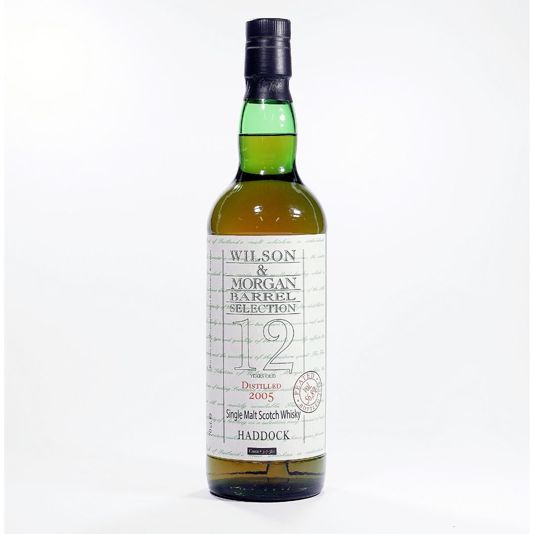 HADDOCK SINGLE MALT PEATED WHISKY 56,8 Thisted Frø